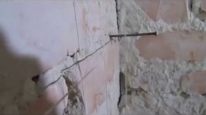 штукатурка стен.маяки из раствора.