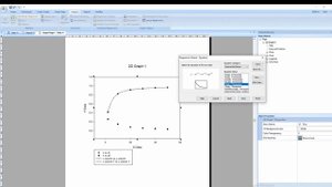 SigmaPlot как построить график и провести анализ данных