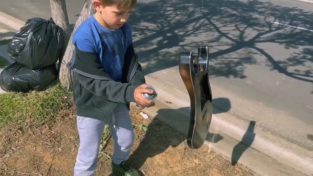 DESMONTEI MINHA GUITARRA PARA MEU FILHO PINTAR смотреть онлайн