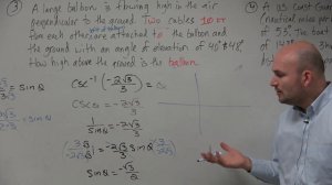 How to evaluate the inverse of cosecant with the unit circle