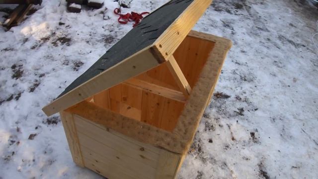 Будка для кошки, домик для кота с подогревом смотреть онлайн