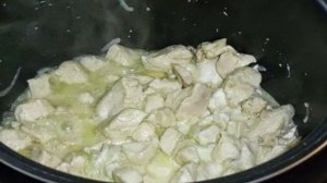 Рагу с курицей в мультиварке