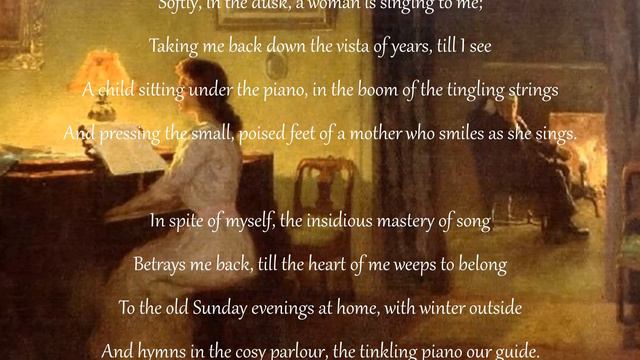 Edward Elgar - Sonatina : Andantino. Peter Pettinger. D.H. Lawrence. смотреть онлайн