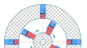 Автономный магнитный мотор-генератор