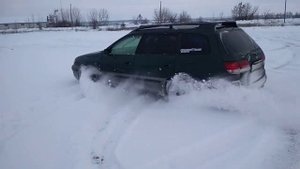 Калдина в снегу