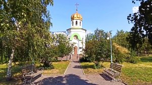 Магнитогорск, сквер и Скорбященская часовня, Прокатмонтаж, улица Кирова (27.06.2021)