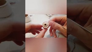 Обвязываем бусину бисером. Пошаговый видео мастер-классы.