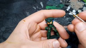 How to paint DARK ANGELS - Space Marine Painting Tutorial