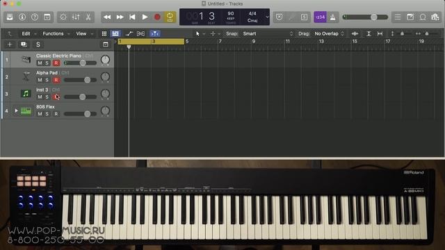 Миди-клавиатура ROLAND A 88MK2 (с молоточковой клавиатурой)