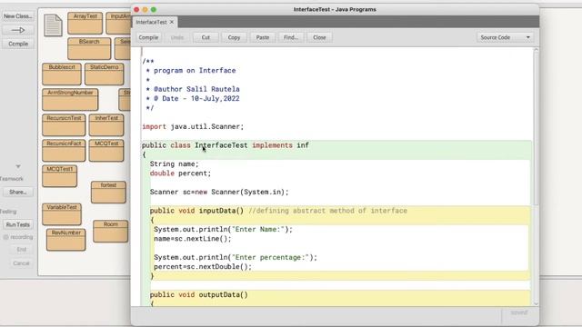 Interface in Java I Easy way to Learn Interface in Java #java #javaprogramming #learnjava