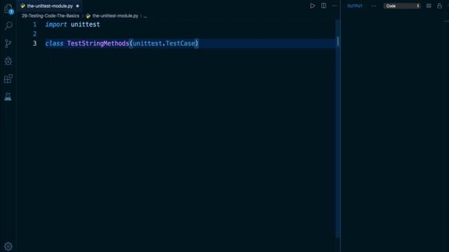 unittest Module in Python | unit test | The unittest Module in python- What is Unitest in Python