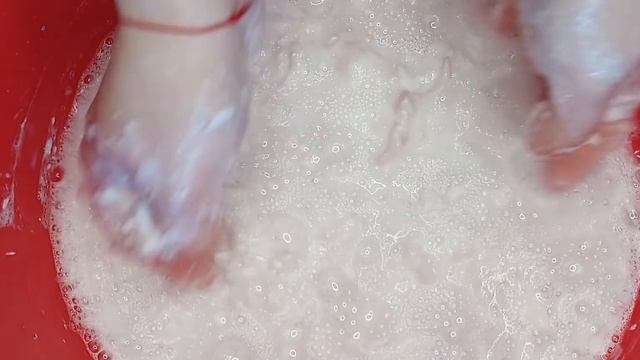 размочила мыло