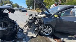 ДТП с 4 авто в Севастополе на проспекте Гагарина