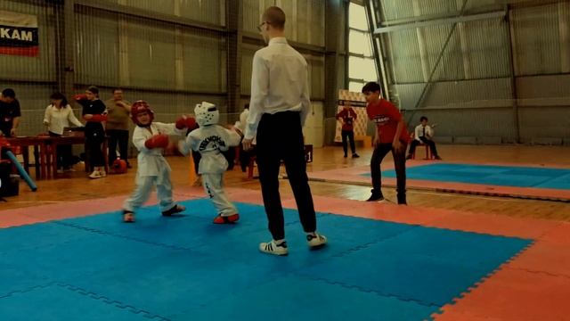 Тхэквондо KWANGE, Влад (5 лет) смотреть онлайн