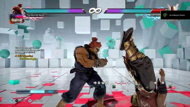 Akuma i10 Combo 1,dp1,1+2ff 4,3 !S dash 1+2 dash df2,4,3 (1meter) смотреть онлайн