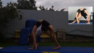 Yoga challenge c подружкой Аквиле. Две черлидерши в Йога челлендже, асаны или гимнастика?