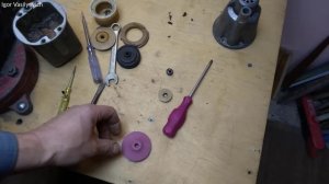 Ремонт водяного насоса. Все размеры и зазоры для правильной работы. Малыш, Ручеёк, Вихрь. 8 слоёв.