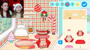 НОВОГОДНИЙ ДЕКОР. Украшаем комнаты к НОВОМУ ГОДУ Мама vs Дочка в Тока Бока