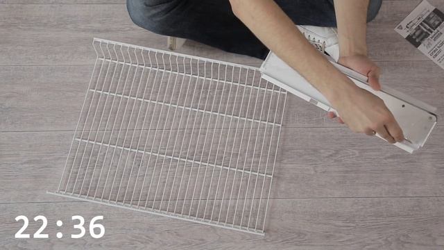 Обзор и сборка Гардеробной Системы Титан GS #собираеммебель смотреть онлайн