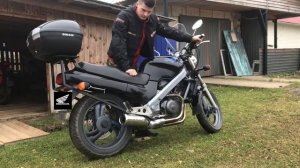 Honda NTV 650 (Hawk GT, Bros). Звуки выхлопа