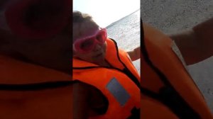 Jet Ski Fahrt von 7 jährigen in Kroatien