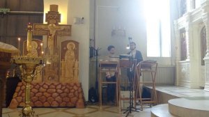 Херувимская песнь - на "Видя разбойник"-Павел Чесноков- двухголосная-изложение неизвестного автора
