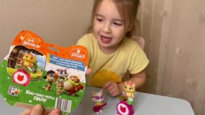 Распаковка игрушки из мультика 44 котёнка. Группа кис-кис коты, кошечка Пилу.
