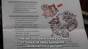 Блок отключения переднего моста на CHEVROLE NIVA