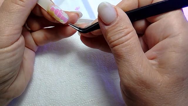 "Золотая черепица" на ногтях. смотреть онлайн