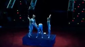 Four acrobats , contortionist Lugansk 2013