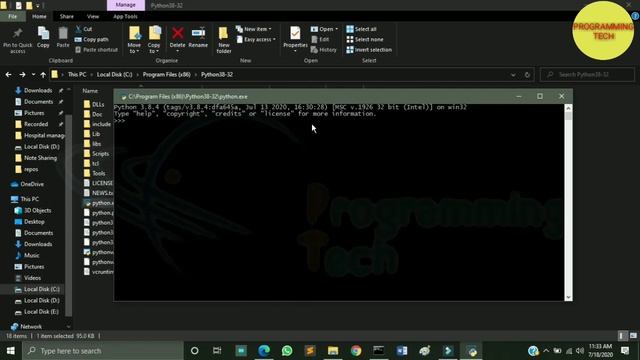 #1 How to Install Python | Running First Python Program on Windows |Python-Django Framework Part-I