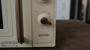 GORENJE MO4250CLI | mikrohullámú sütő bemutató videó