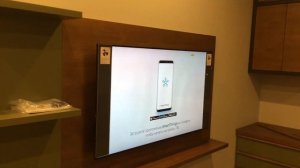 Пример установки 3-х тв Samsung 75" и 55" дюймов