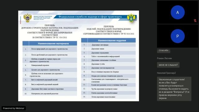 Внедрение технического регламента Таможенного союза Безопасность автомобильных дорог ТР ТС 014 20 смотреть онлайн