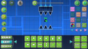 Как изменять цвет фона в своём уровне во время игры в Geometry Dash