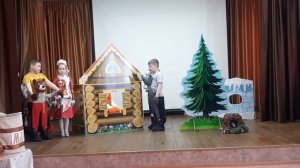 ТЕАТР Заюшкина избушка МБДОУ: детский сад "Рыбка" города Асино