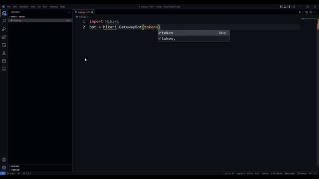 Discord Chatbot with Python using Hikari | Part 1 - Setup смотреть онлайн