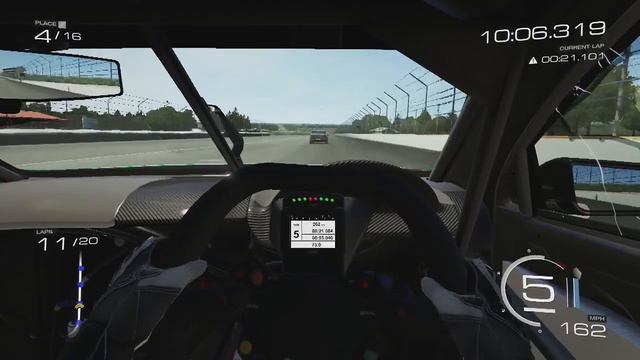 Forza 5 Nascar Indy 20 Laps Epic Live Comm w/Crew - With Backwards Driving | SLAPTrain смотреть онлайн