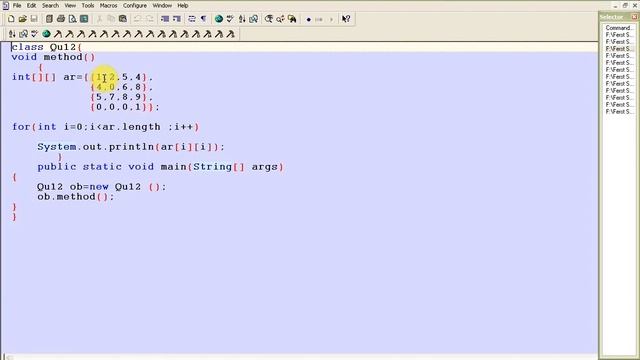 Java Examples part (1)