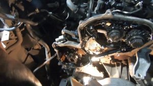 Ниссан Навара 2.5di Обрыв нижней цепи грм. Отгадка(Nissan Navara 2.5di)