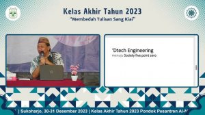 Kelas Akhir Tahun 2023 "Membedah Tulisan Sang Kiai" - Sesi 1