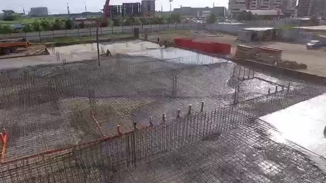 Заливка бетона более 2000 кубов за сутки