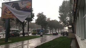 Потоп на улицах Витебска после мощного ливня