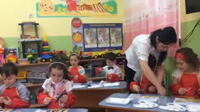 Открытое занятие по нетрадиционной техники рисования «Набрызг» Тема: «Зимний пейзаж»