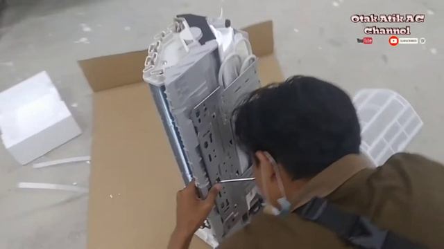 acgreeacsharpkompresorshot UNBOXING AC GREE 1PK  OTAK ATIK AC