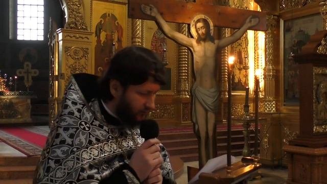 2020.04.05 Проповедь иеромонаха Александра на последней Пассии