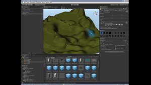Unity 3d. Урок 3. Создаем ландшафт. Terrain создание