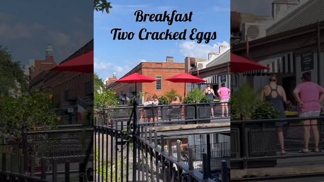 Day trip to Savannah, GA: The Desoto Hotel and Two Cracked Eggs Restaurant смотреть онлайн