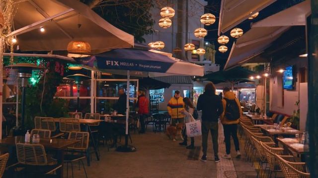 Heraklion Crete, Nightlife Walking tour 4K UHD || Crete Greece 2022 смотреть онлайн
