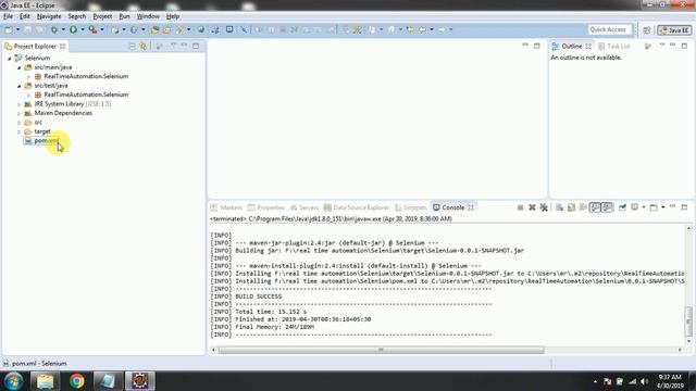 Cucumber Framework Selenium(BDD)  Part - 1 || How to Setup Maven Project From Scratch In Eclipse ID